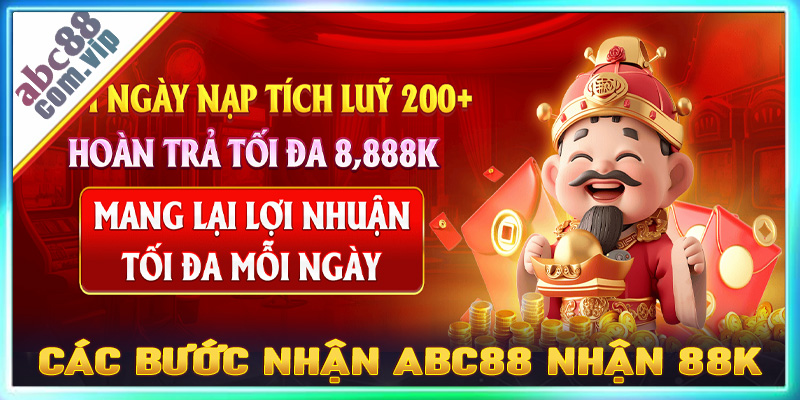 Hướng dẫn đầy đủ các bước nhận khuyến mãi abc88 nhận 88k cho tân binh